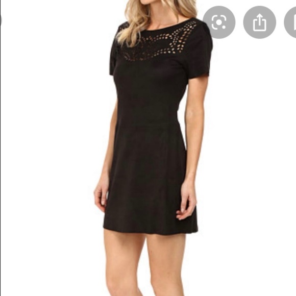 Sanctuary Clothing Faux Suede Shift Dress - Picture 1 of 5